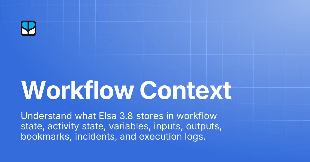 Workflow Context | Elsa 3
