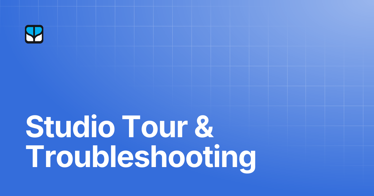 Studio Tour & Troubleshooting | Elsa 3