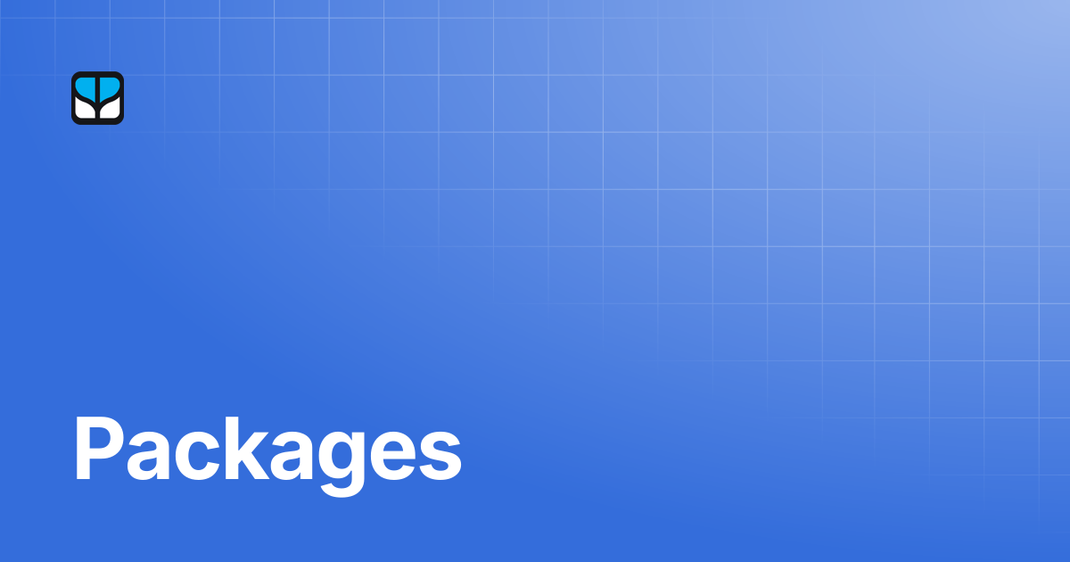 Packages | Elsa 3